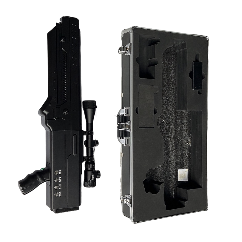  泌阳手持便携式枪型低空防御反制四通道A型